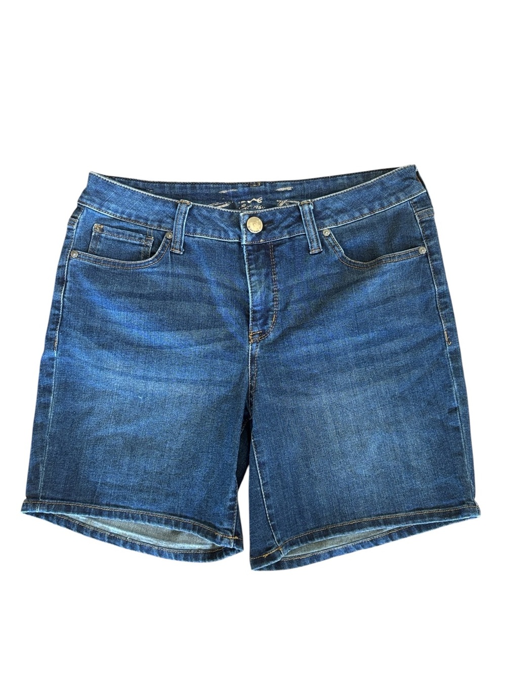 Seven7 Weekend Denim Blue Jean Short Size 8 (PR1)